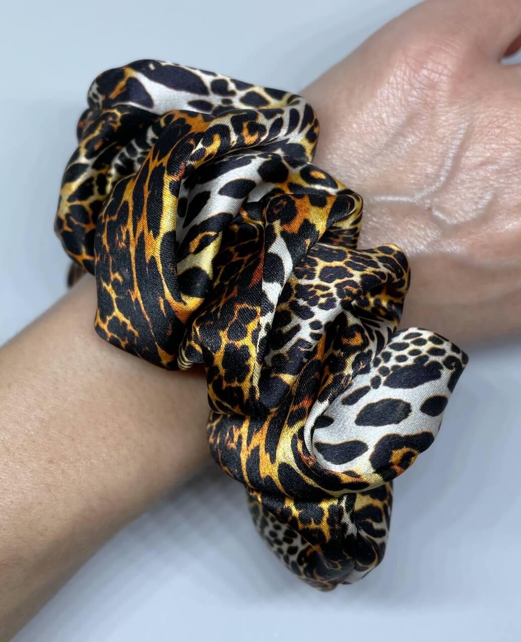 Gumička Maxi - LEOPARD Orange na ruke