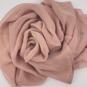 Hodvábny šál Milk Coffee