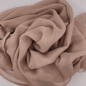 Hodvábny šál Taupe