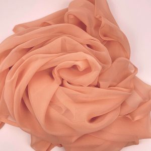 Hodvábny šál Peach