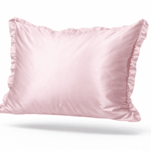 SILVER COLLECTION - Obliečka na vankúš s volánom - Real Pink