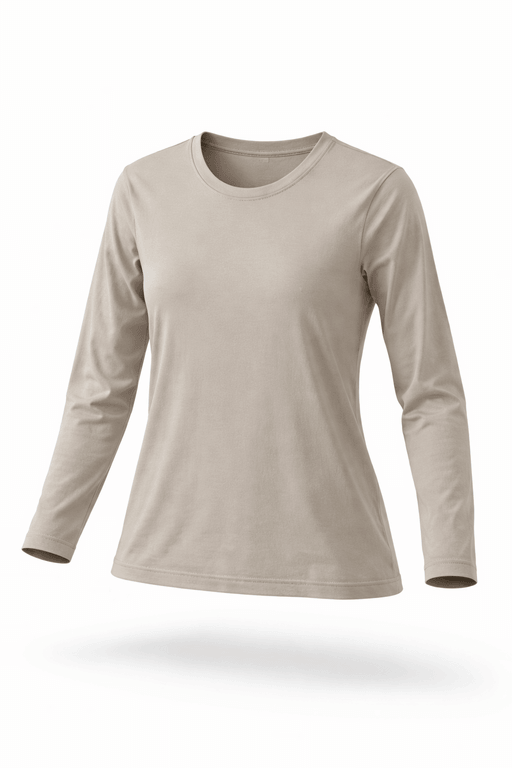TENCEL Modal COLLECTION - Nátelník dlhý rukáv Beige – Obrázok 3